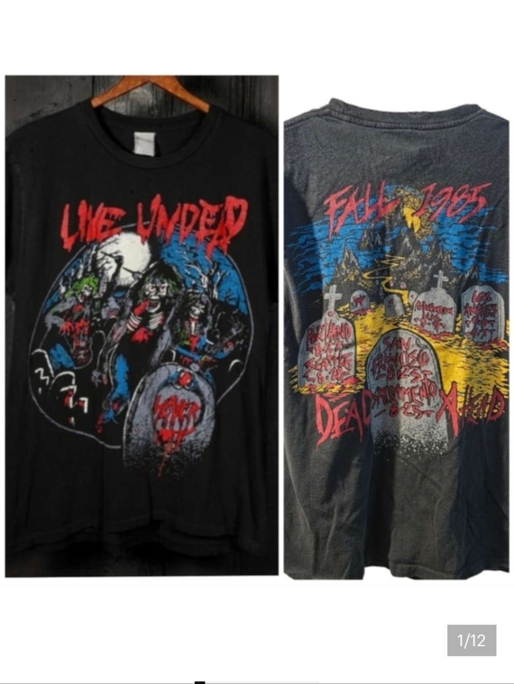 Madeworn Slayer Live Undead tee